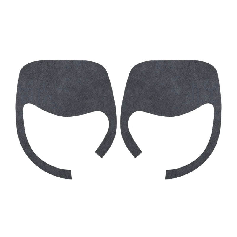 

For ZEEKR 001 2026 001Max 001 Ultra, Italian Suede Overlay On The Car Seat Belt Retractable Panel Decorative Sticker Accessories