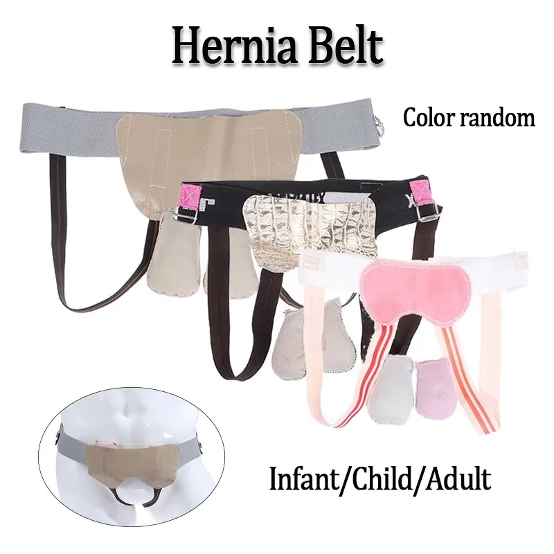Cinturón de soporte para hernia inguinal para bebés/niños/adultos con 2 almohadillas de compresión extraíbles, correa de recuperación para aliviar el dolor para hernia