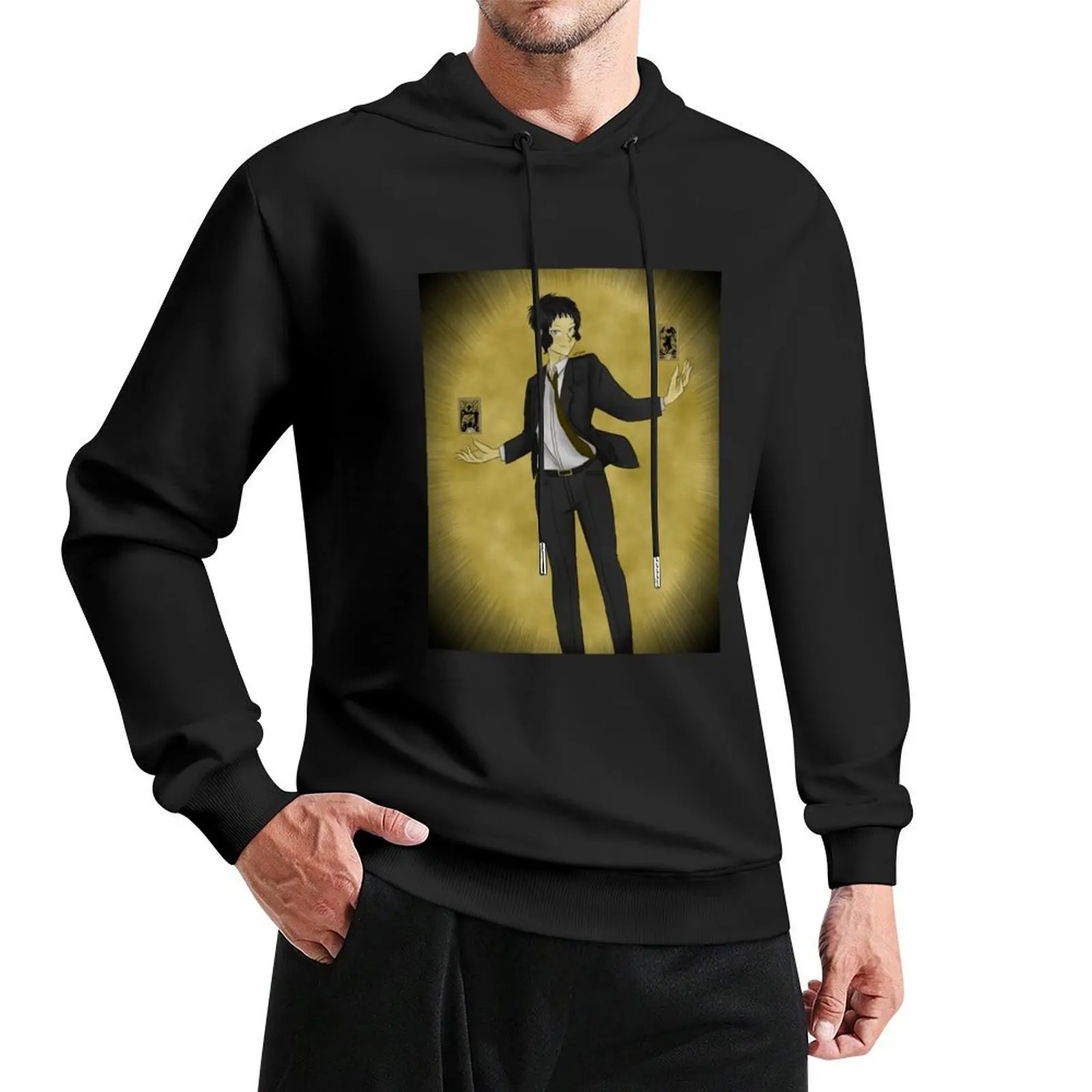 

Adachi Pullover Hoodie mens clothing anime clothes men's clothing men's autumn clothes anime hoodie