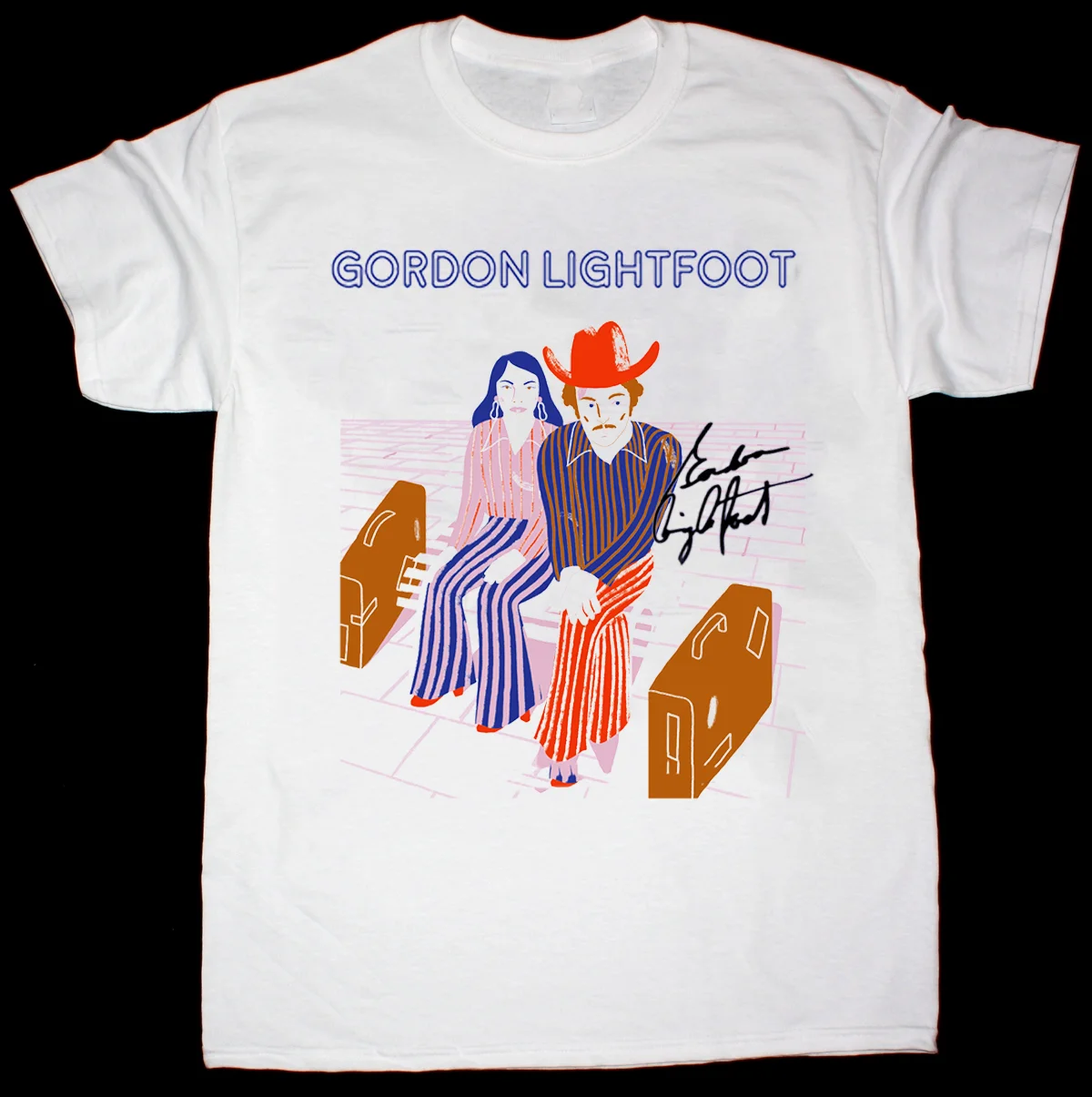 New Gordon Lightfoot Gift For Fan White S-2345XL Unisex T-Shirt TMB726