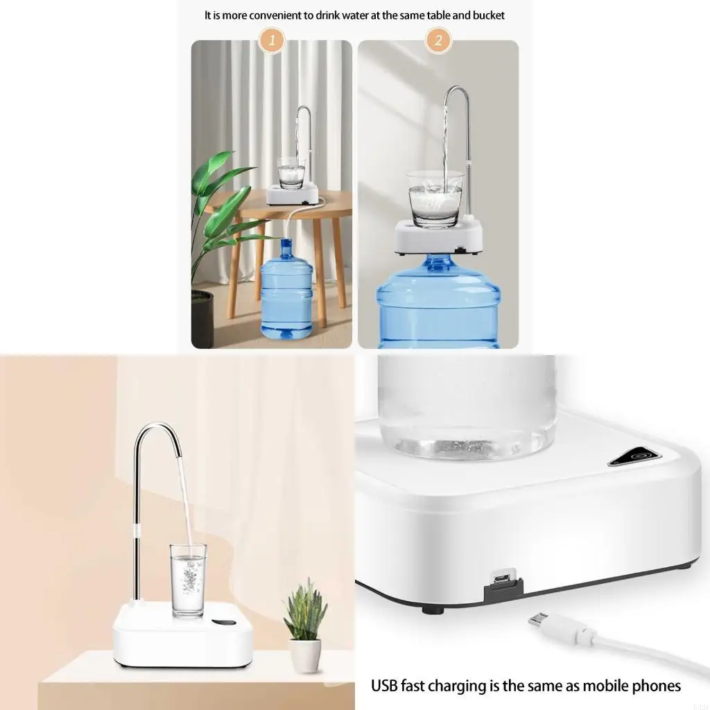 F92F Electric Drainage Machine Drink Dispenser Extractor for Home Office Travel