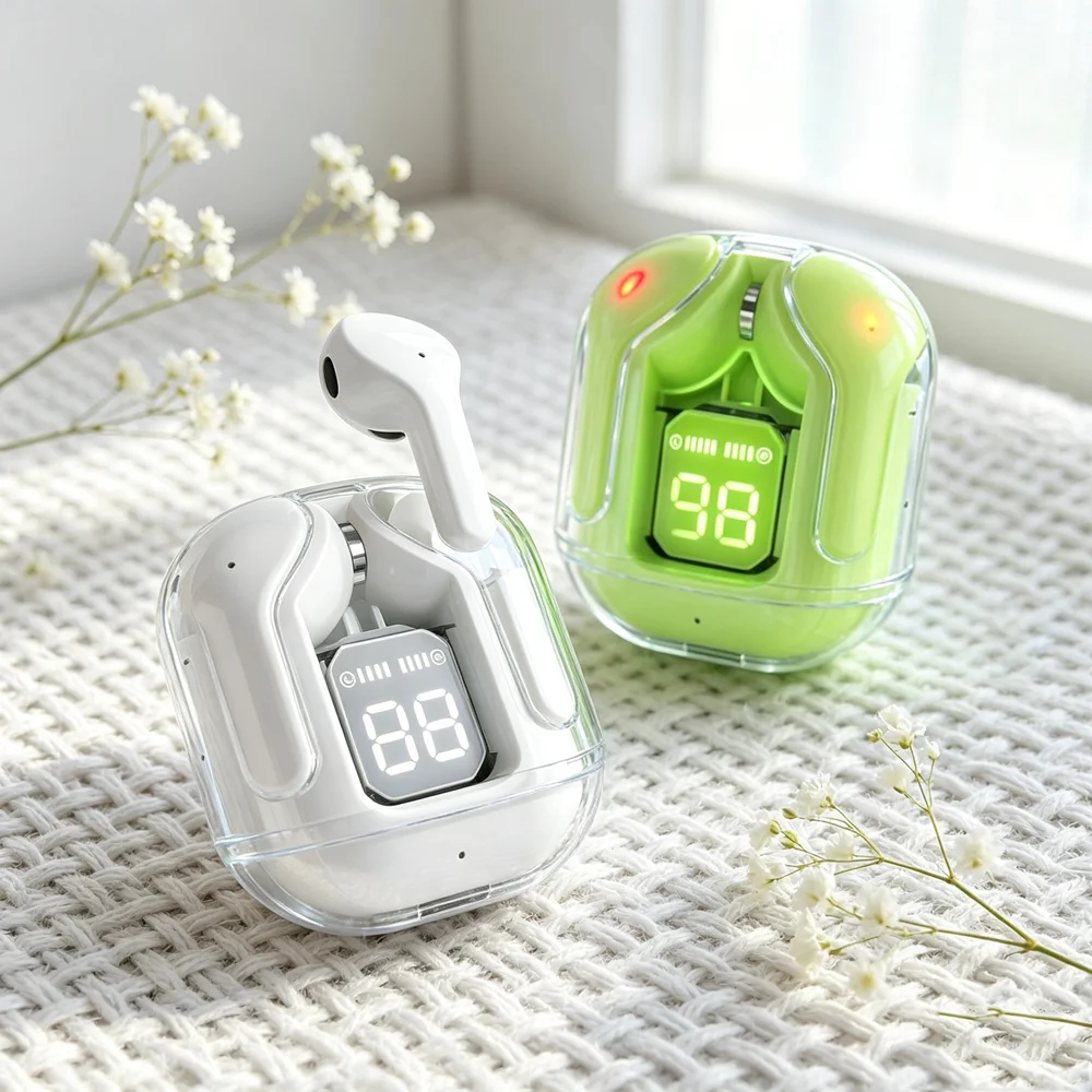 TWS Fone Bluetooth Headphones Wireless Earbuds Ultra-portable Bluetooth Earphones Are Perfectly Sized for Daily Pocket Carry