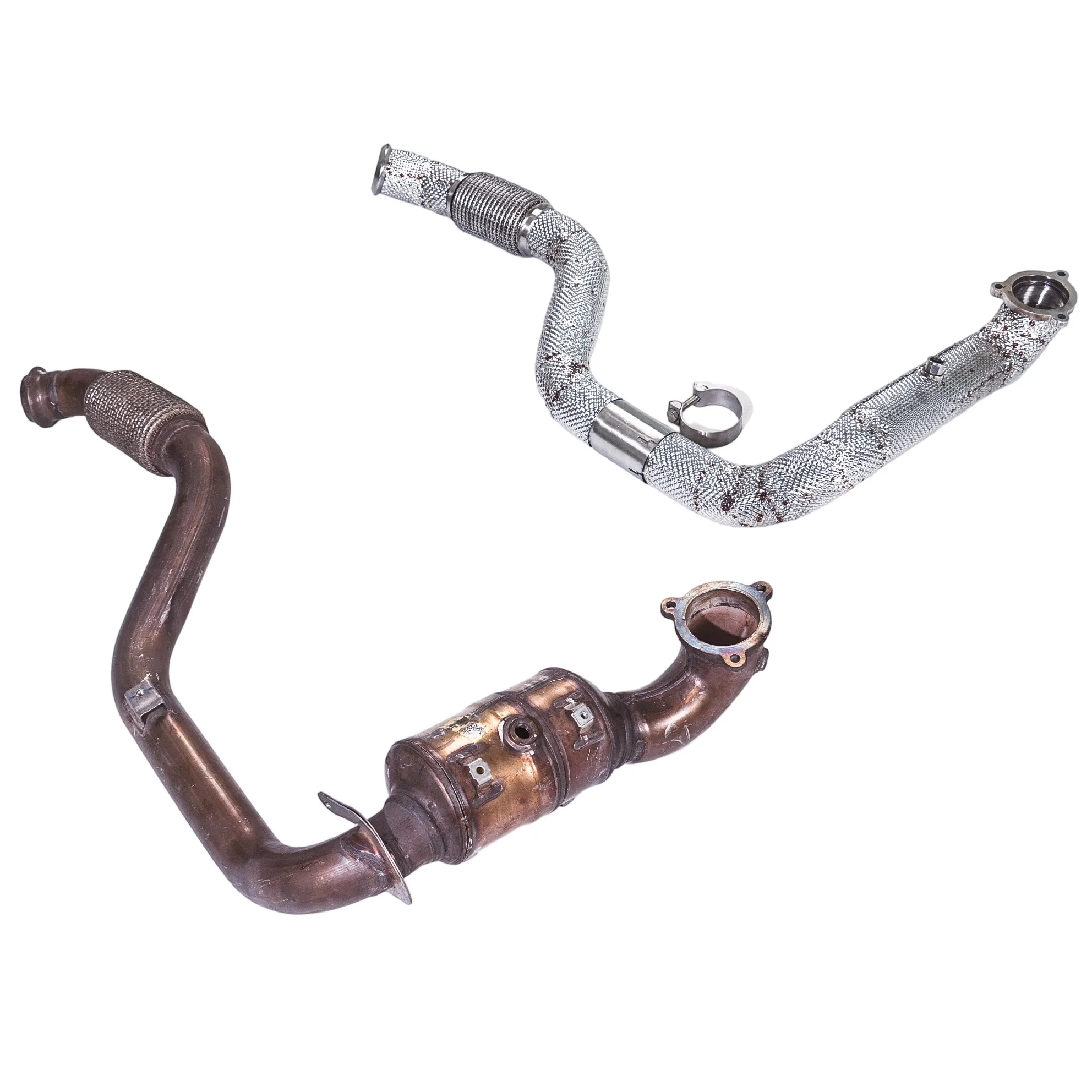 

GFC exhaust/Compatible with 2017 Mercedes-Benz A250 W176 2.0T catless downpipe stainless steel exhaust performance system