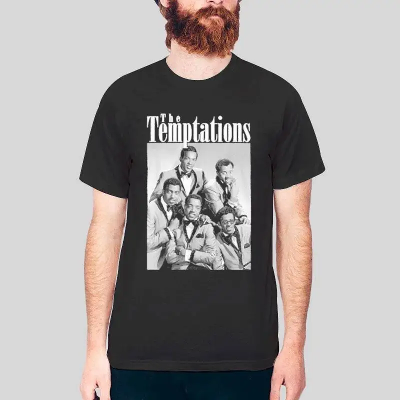 Camiseta Retro Vintage The Temptations, talla S, 5XL