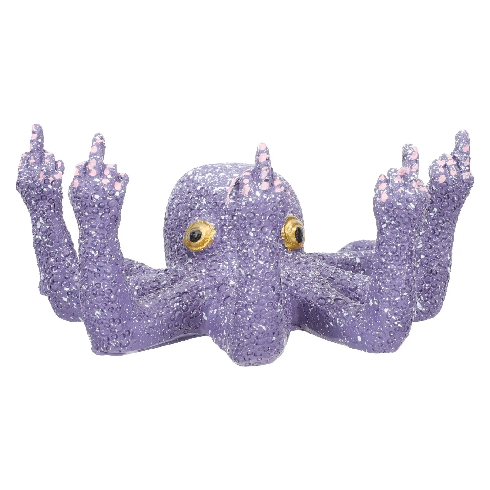 

Resin Decor Statue Octopus Toys Mini Decorations Aquarium Figurine Decoroctopus