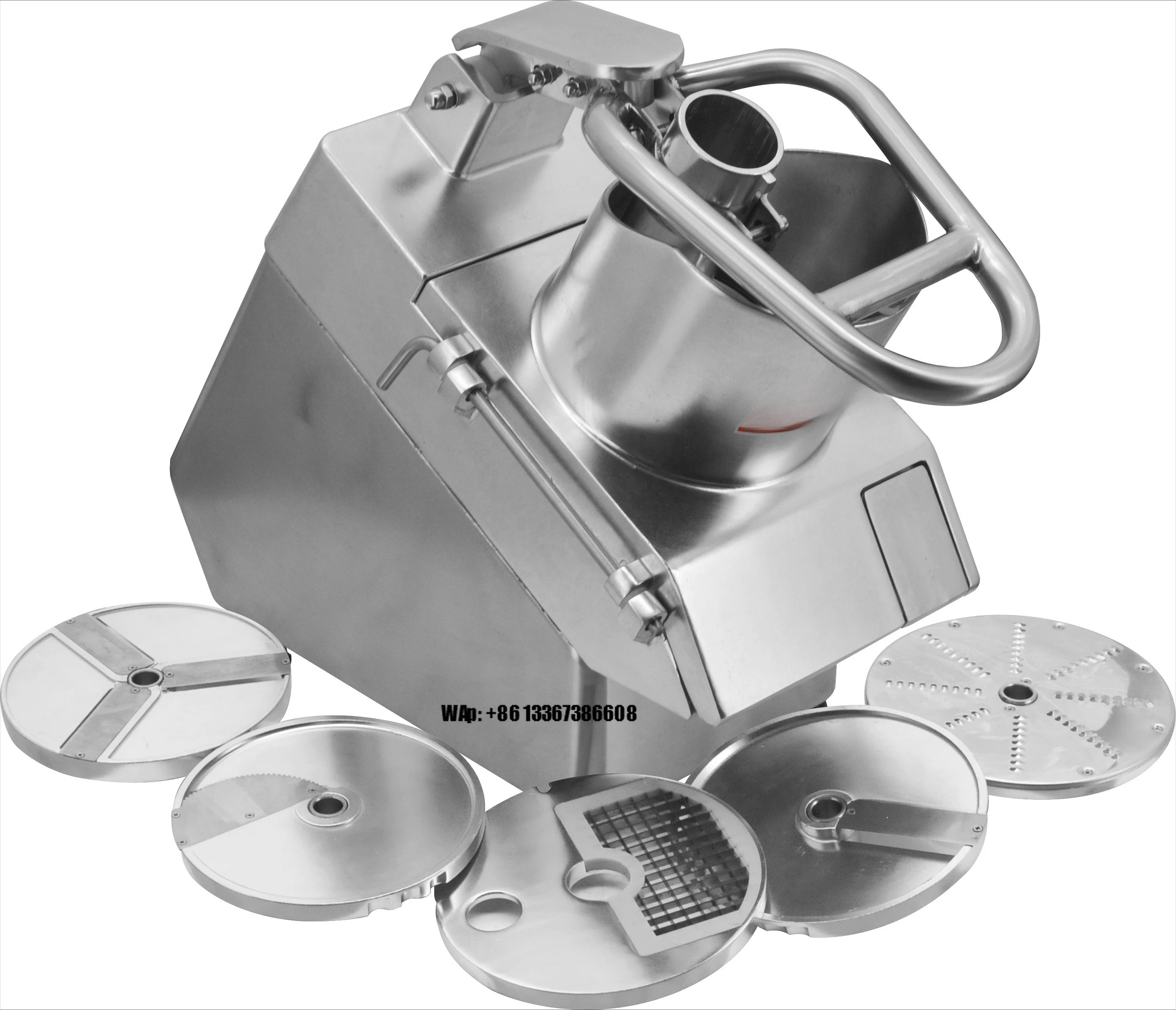 

Multi-Functional Electric Vegetable and Fruit Cutter Slicer Dicer New Condition Shredder Machine for Restaurant Salad Making