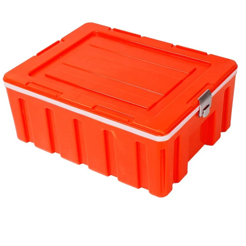 

38-80L insulated box, refrigerated box, commercial stall, heat preservation, meal delivery, outdoor car mounted plastic