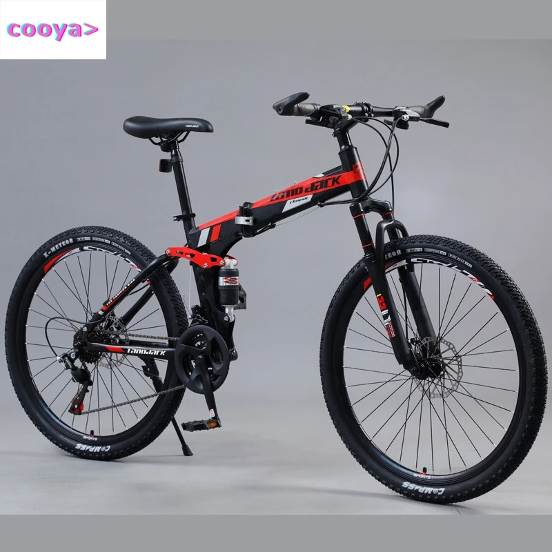 

Cooya Mountain Bike 26 Inch Double Shock-absorbing Spoke Wheel Folding Multi Speed Mountain Bike Made Of High Carbon Steel 2025