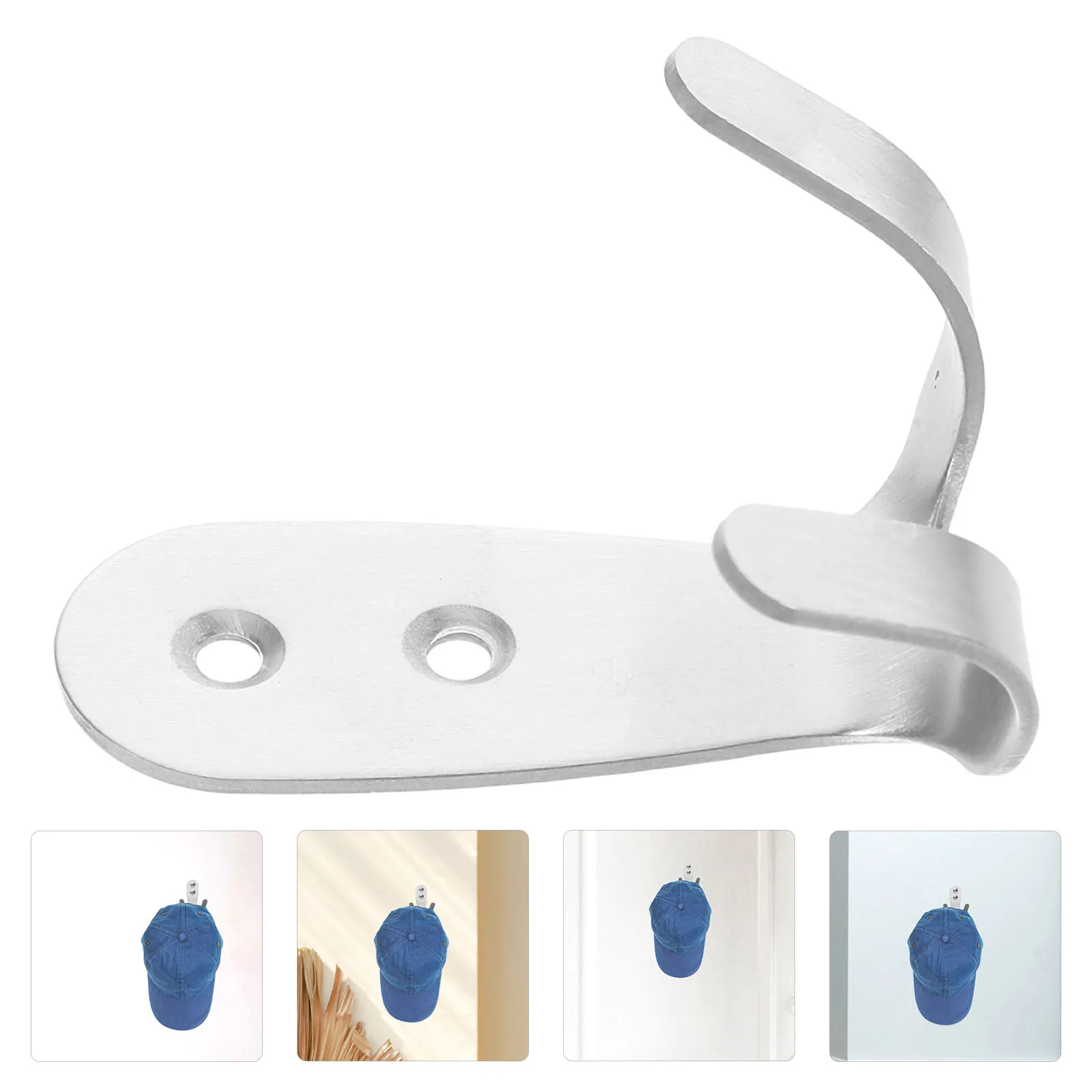 

Wall Mount Iron Bike Holder 2 Hooks Motorcycle Rugby Storage Rack Organizer Hanger For Garage Hat Backpack