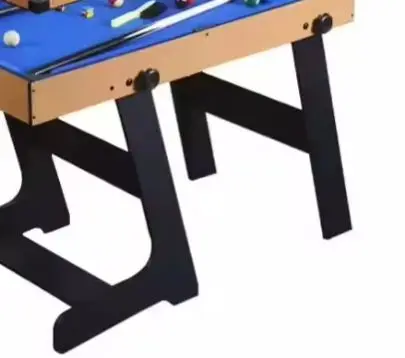 Custom 4FT Folding 5-In-1 Multifunction Game Table for  Soccer Snooker  Shuffleboard  Bowling for Parent-child Interactive