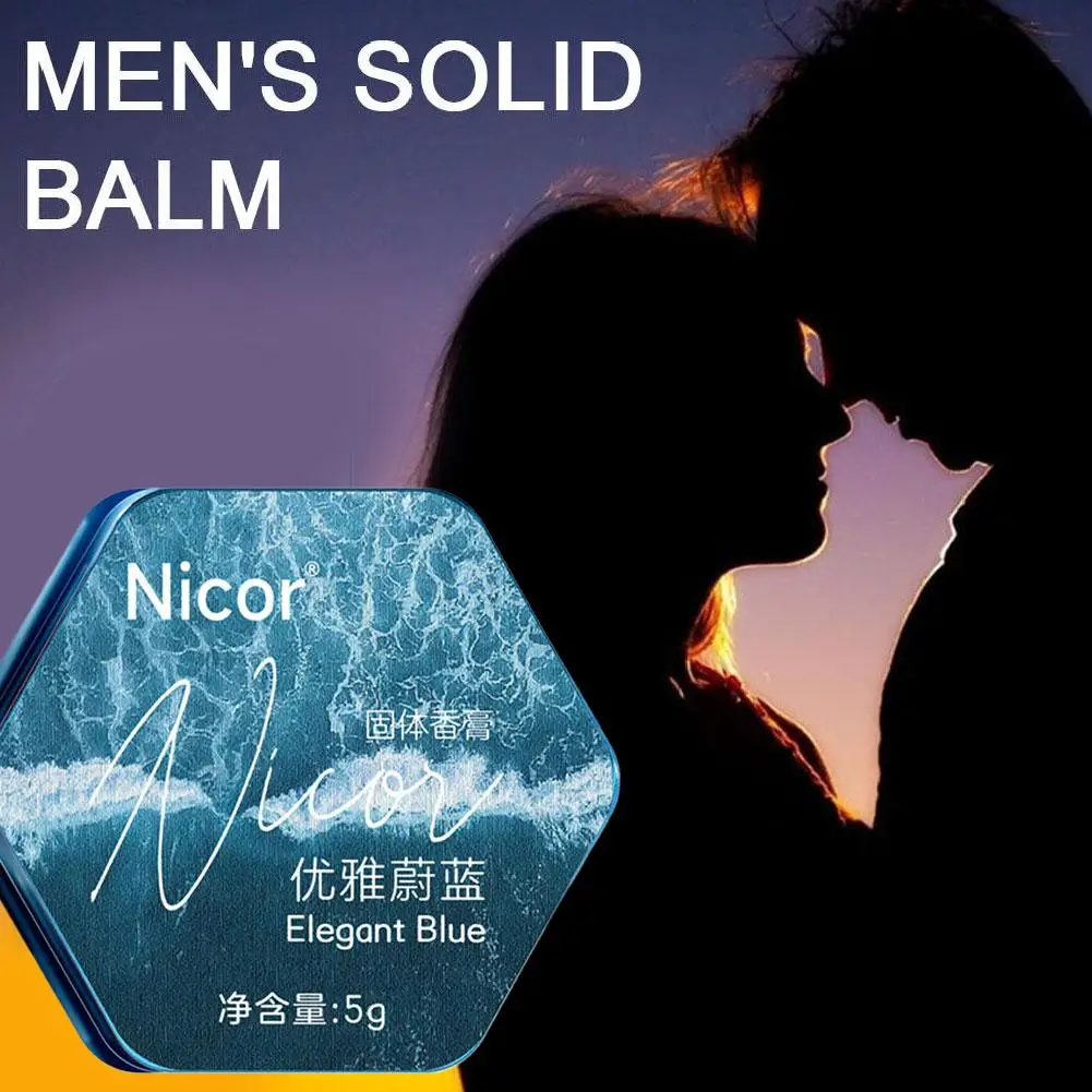 Perfume para hombre, Perfume sólido, bálsamo de Perfume de larga duración, tentación para coqueteo, desodorante encantador, Colonia para hombres, atraer T5O3