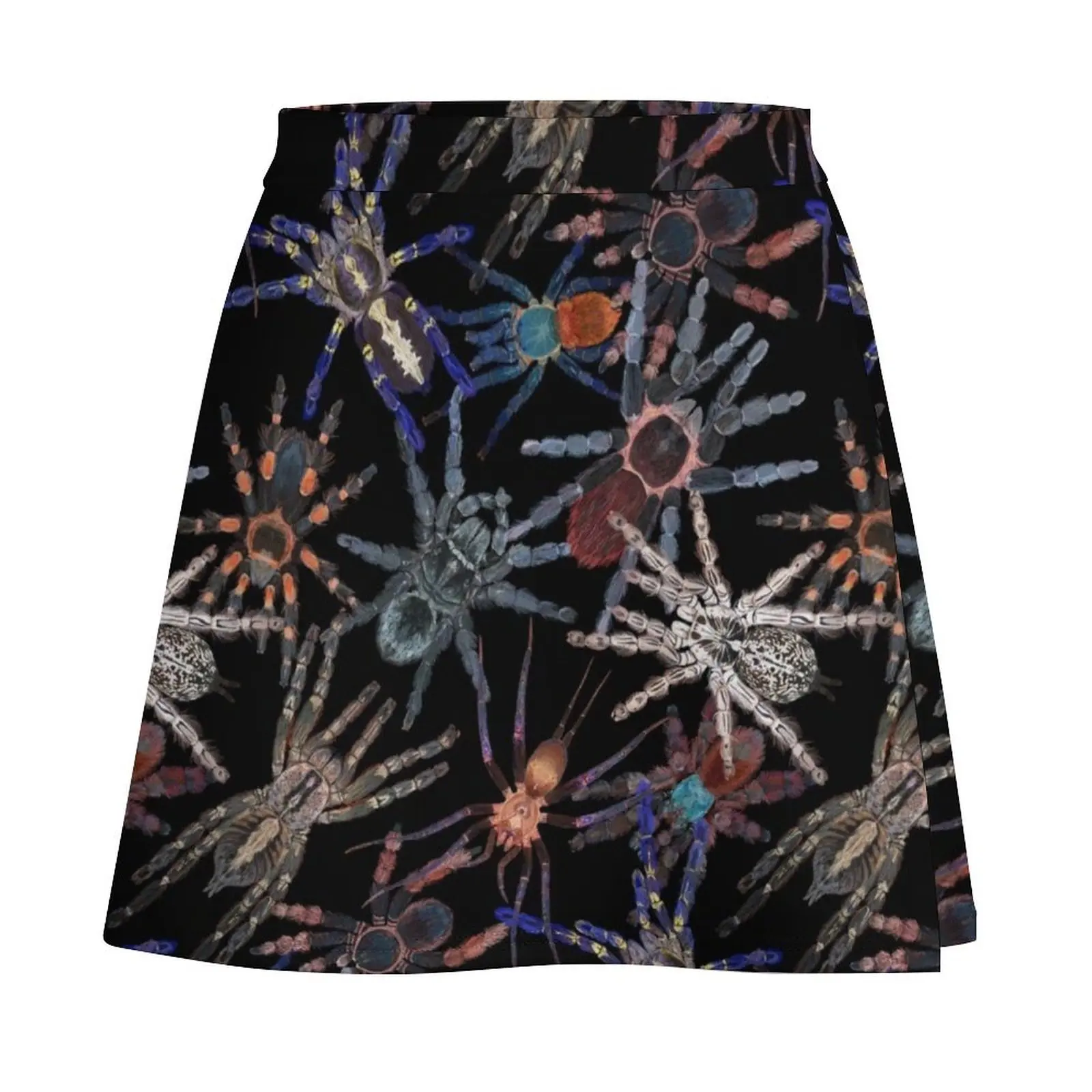 ARACHNID PATTERN Mini Skirt outfit korean style skirts for women 2025 Women's summer skirts Mini Skirt