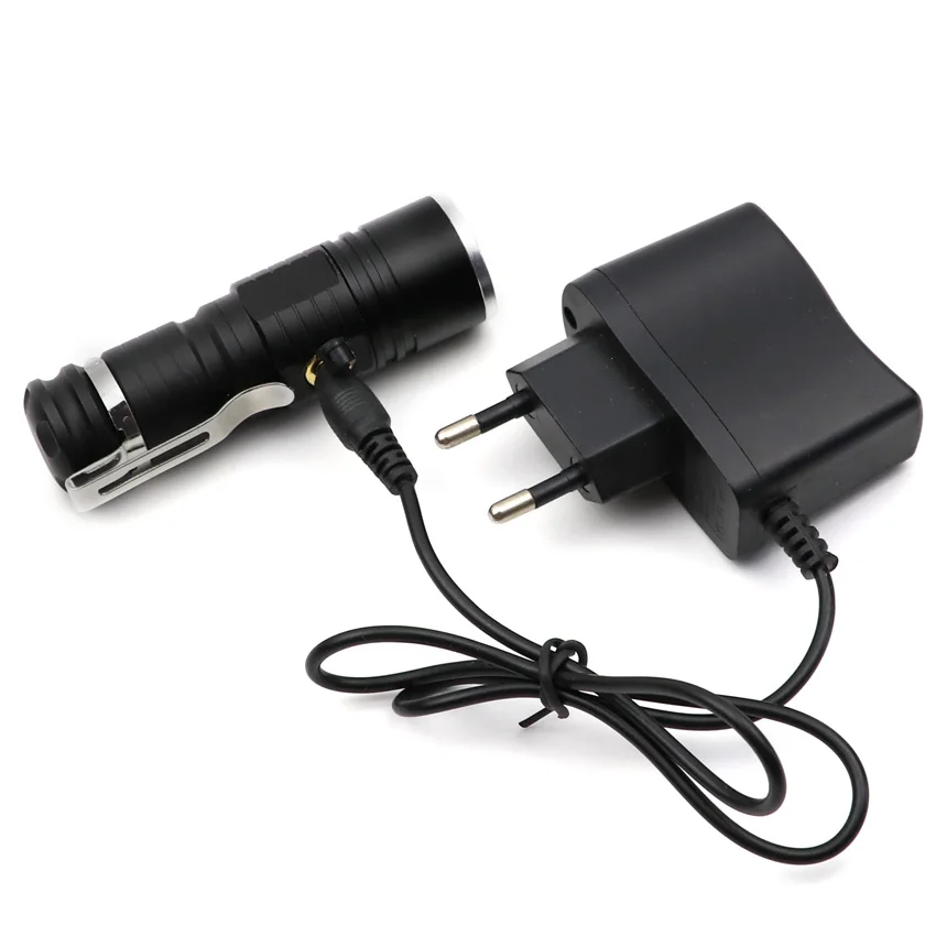 DC 4.2V 500mA 3.5mm Smart Charger EU US Plug 18650 Rechargeable Battery Travel Charger Power Adapter For Led Flashlight Torch image 2