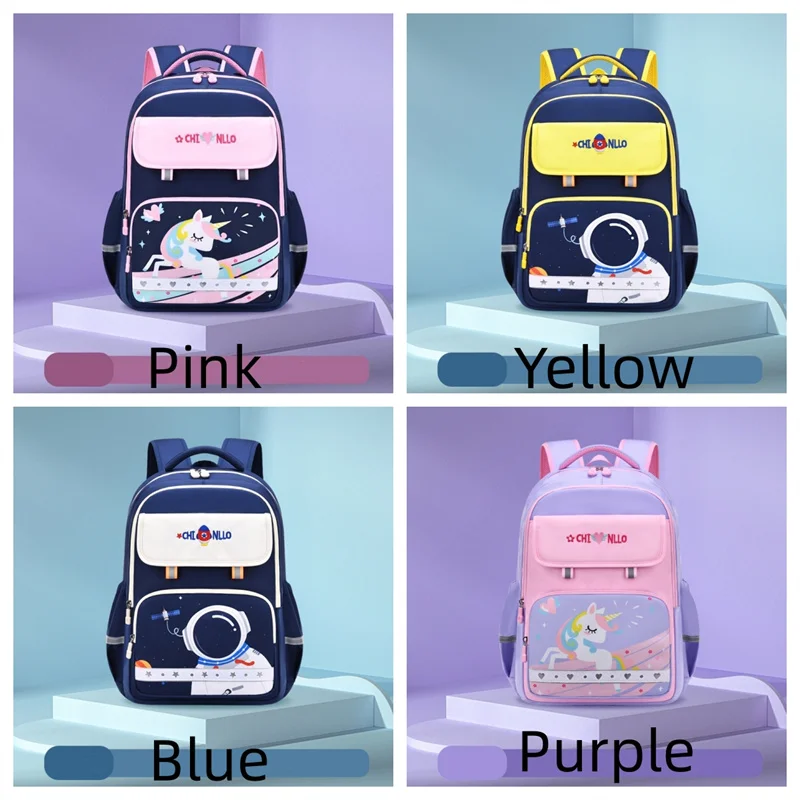 Children Fashion Light Rucksacks Waterproof Nylon Student Leisure Trend Schoolbags Designer High Quality Large-capacity Backpack