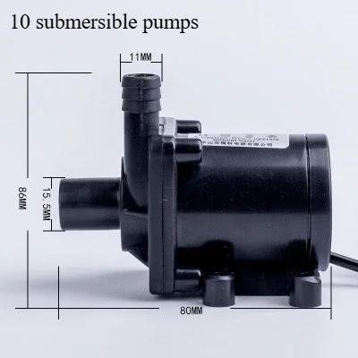 DC brushless high head submersible pump, water pumping pump, watering pump, computer water-cooled