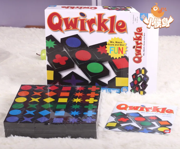 2024 New Children\'s Educational Toys Qwirkle Wooden Chess Parent Child Interactive Games Children\'s Adult Toys Christmas Gifts