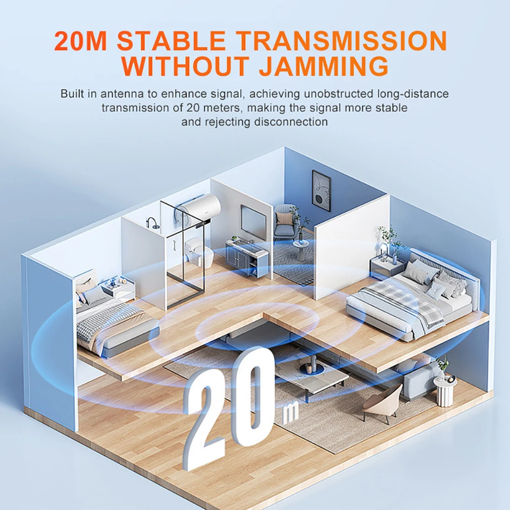 USB Bluetooth5.3 Adapter Bluetooth Transmitter Receiver Audio Bluetooth Dongle Wireless USB BT5.3 Adapter for Computer PC Laptop