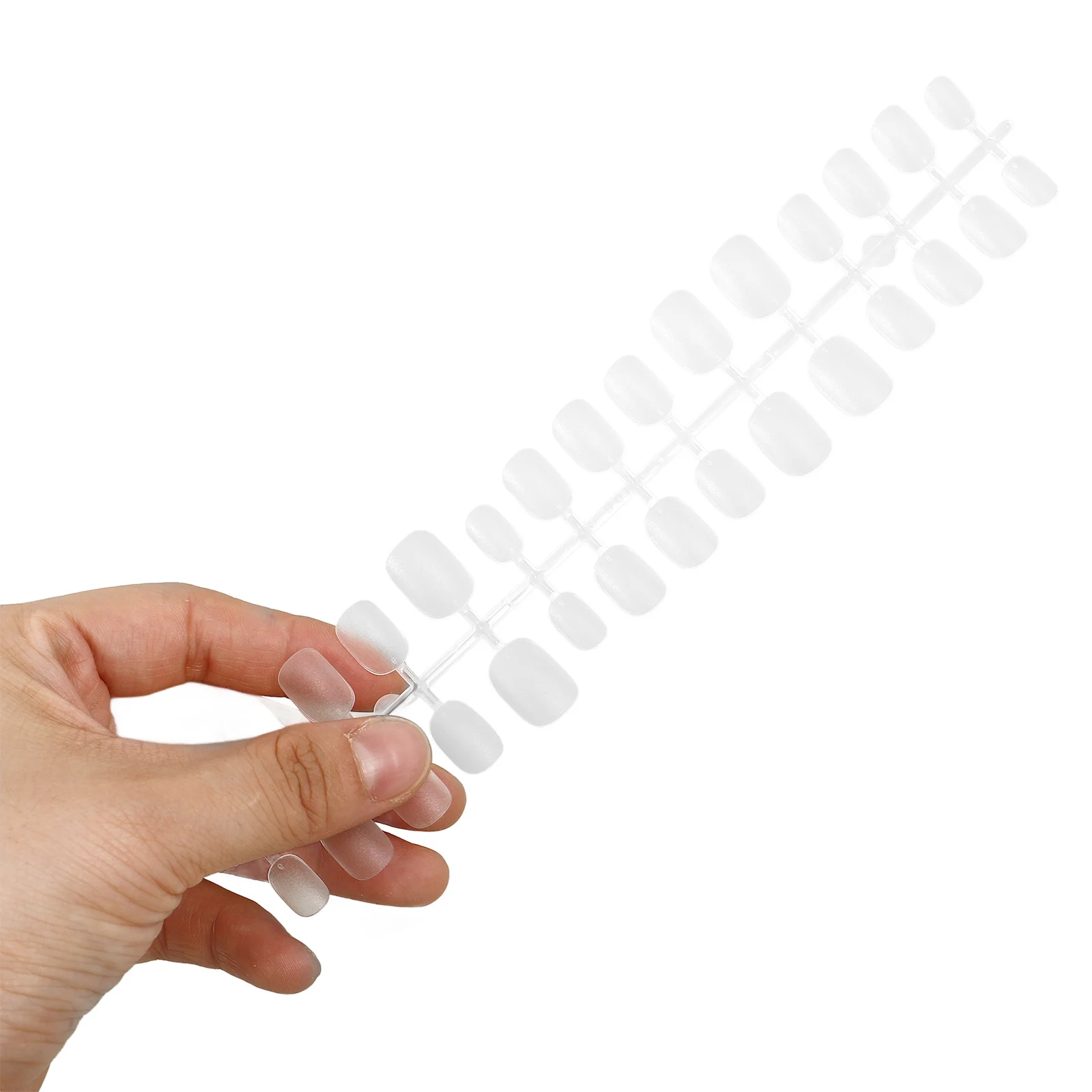 10 Sheets DIY Toenails Tips Safe Nail Art Accessories Reusable Fake Toenails for Christmas Valentine Halloween Decor