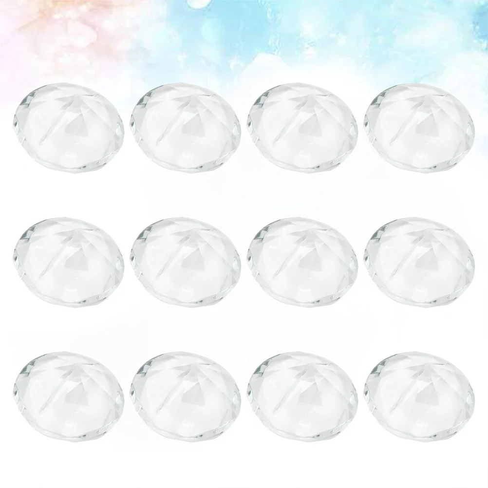 

24Pcs Clear Crystal Note Clips Premium Photo Stand Clip for Table Decoration Name Seat Holder Menu Card Display Resin Note Clip