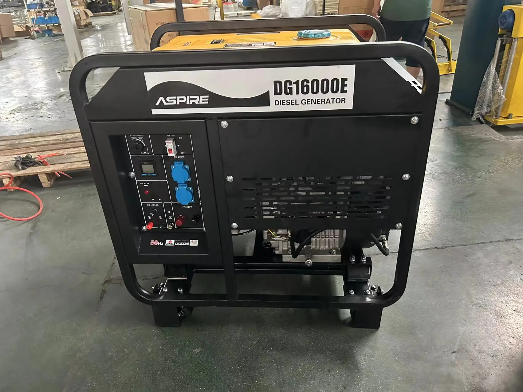 Factory Priced 11kw Silent Portable Diesel Generator 3-Phase Alternator with ATS Options 50/60hz Frequency 200kw Rated Power