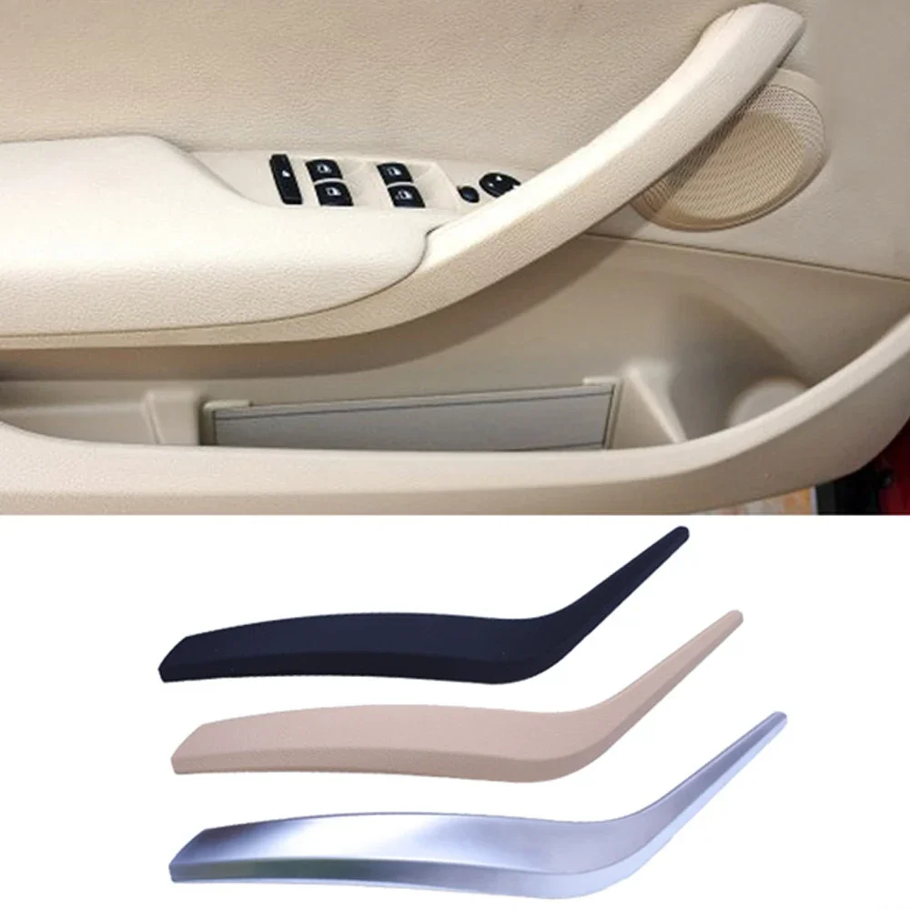 Car Accessories For BMW X1 E84 16d/16i/18d/20i/28i 2008-16 Car Interior Door Inner Panel Handle Bar Pull Trim Cover 51412991778