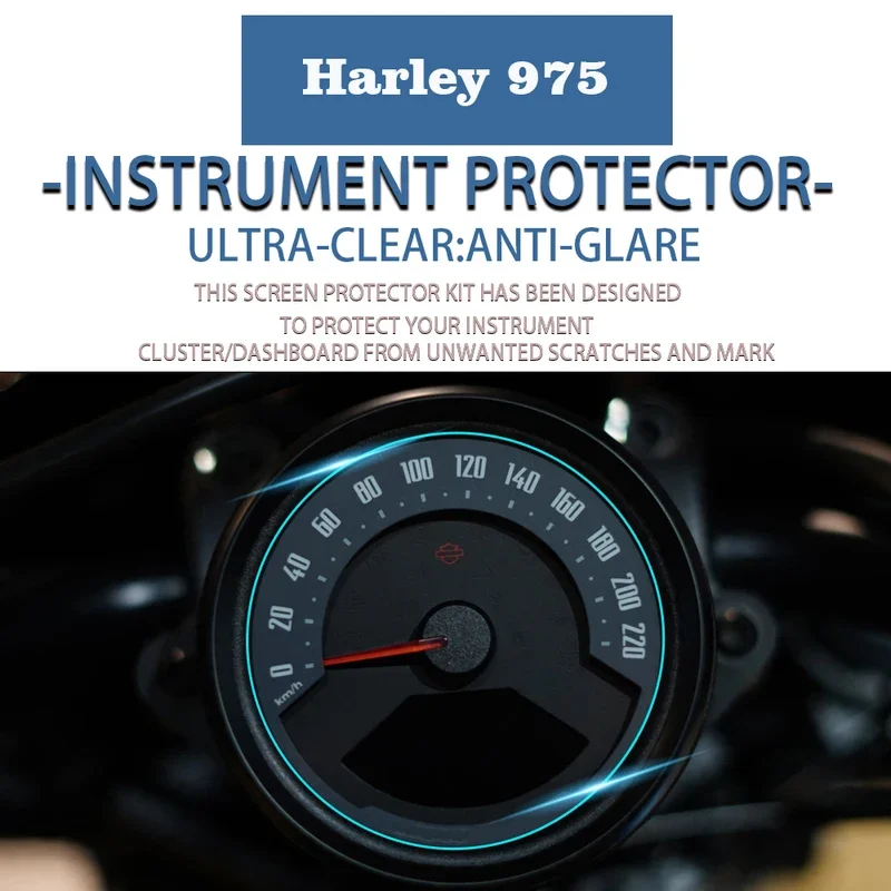 

Speedometer screen protector RH 975 scratch protection film compatible with for Harley Nightster 975 rh975 2022-2024.79mm