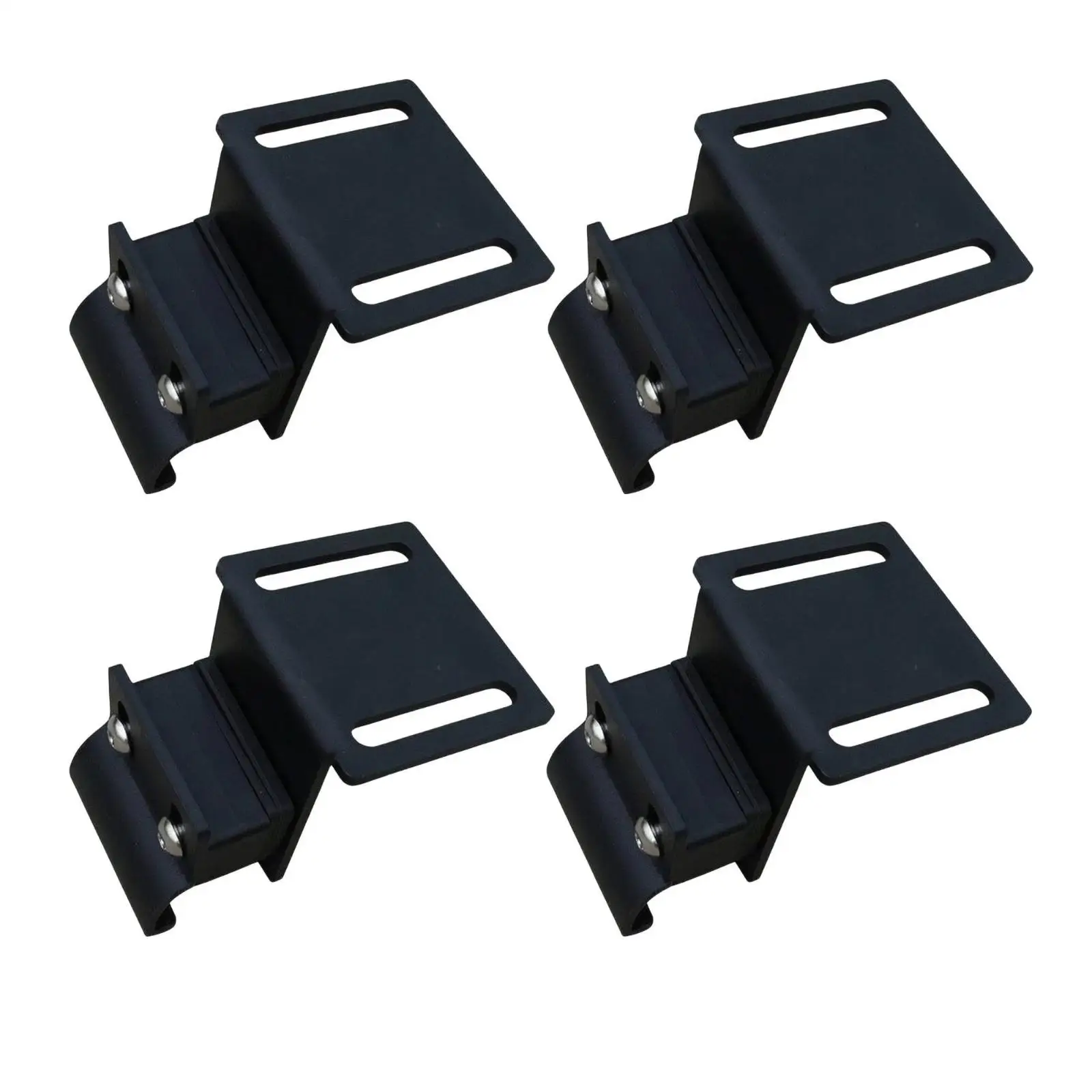 4 Pieces Roof-Rack Mounting Clip Weather-Resistant Roof Rack Clamp with Metal