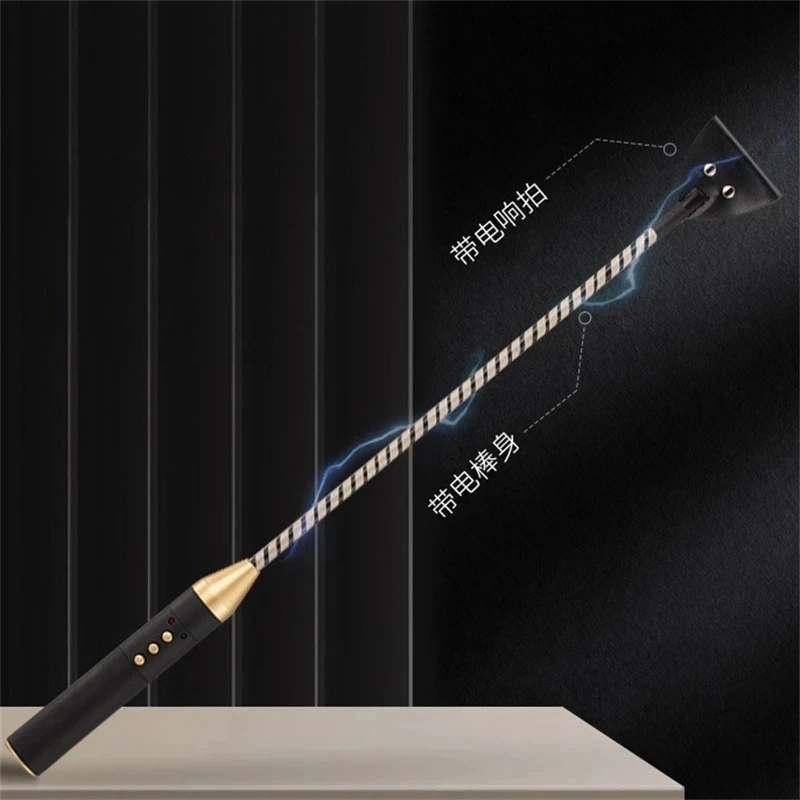 Adult Game Electric Shock Spanking Paddle SM Flog Bondage Electrical Stimulation Flogger Beat Pat Whip Bdsm Sex Toys For Couples