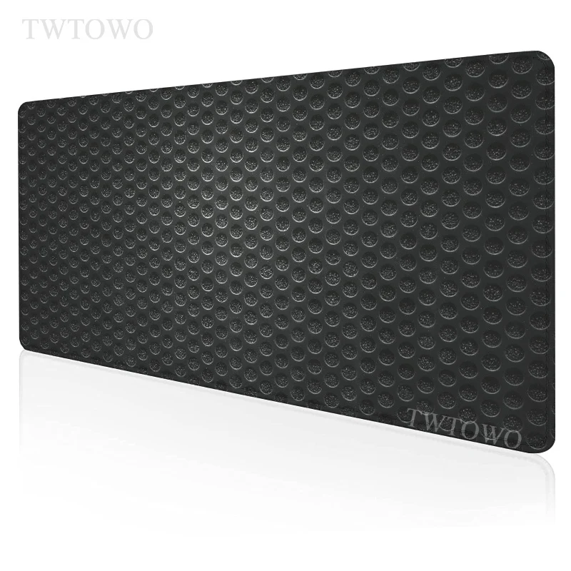 Black Carbon Fiber Pattern Mouse Pad Gamer XL Computer New Large Mousepad XXL Desk Mats Carpet Office Natural Rubber Laptop