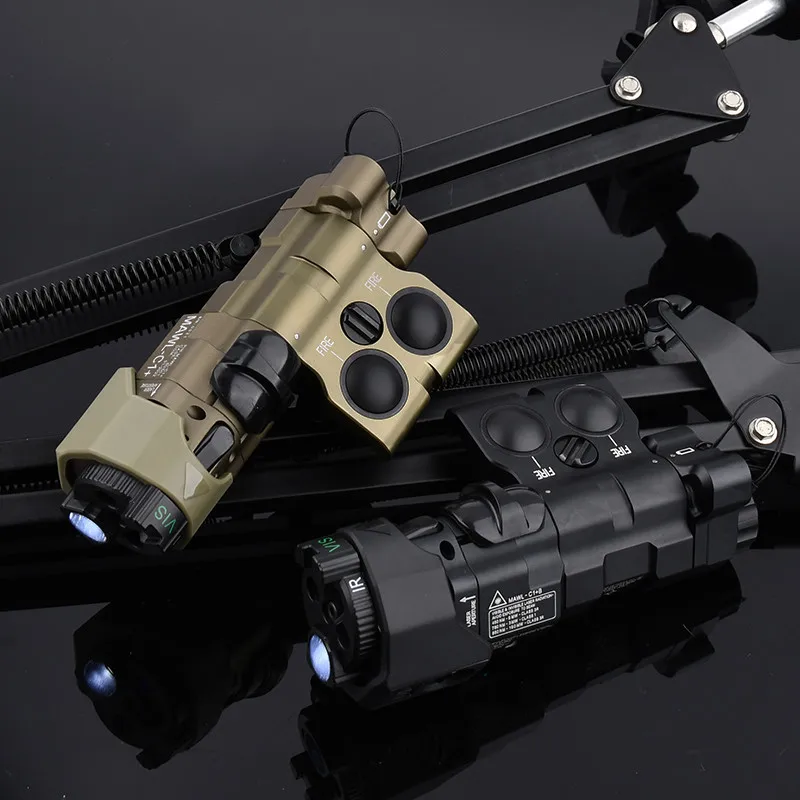 

New MAWL-C1 Metal Airsoft Laser Flashlight AR15 Rifle Weapon Light MAWL-C1 Red Dot Sight Green Bule Infrared IR Laser Aiming