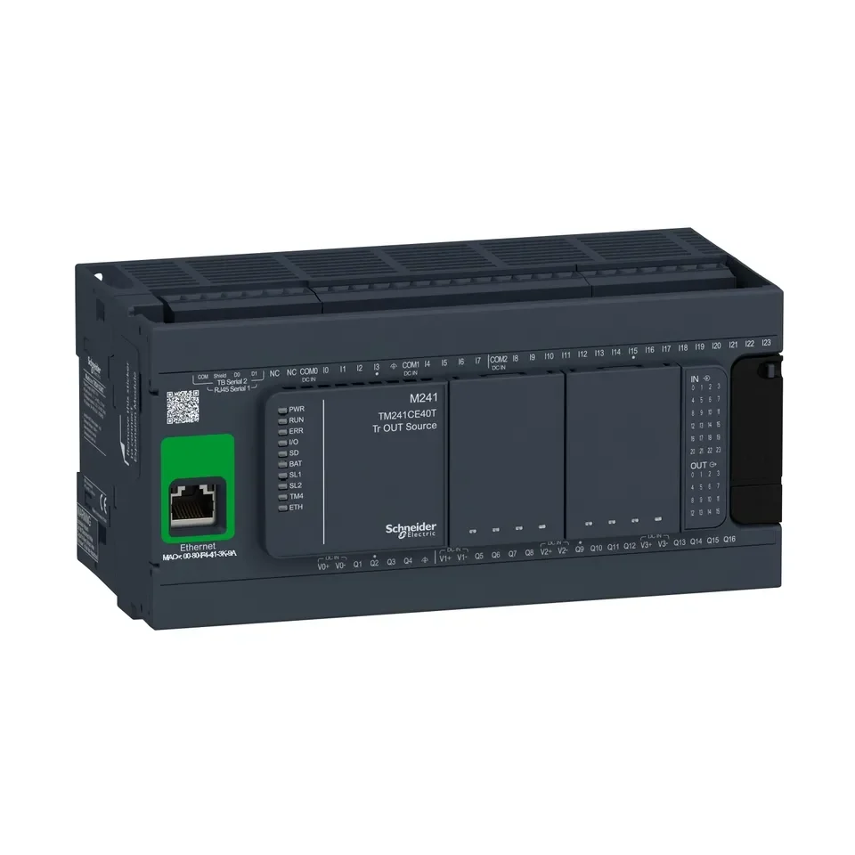 

TM241CEC24R TM241CEC24T TM241CEC40R TM241CEC40T TM241CE24R TM241CE24T Original Schneider PLC Logic Controller