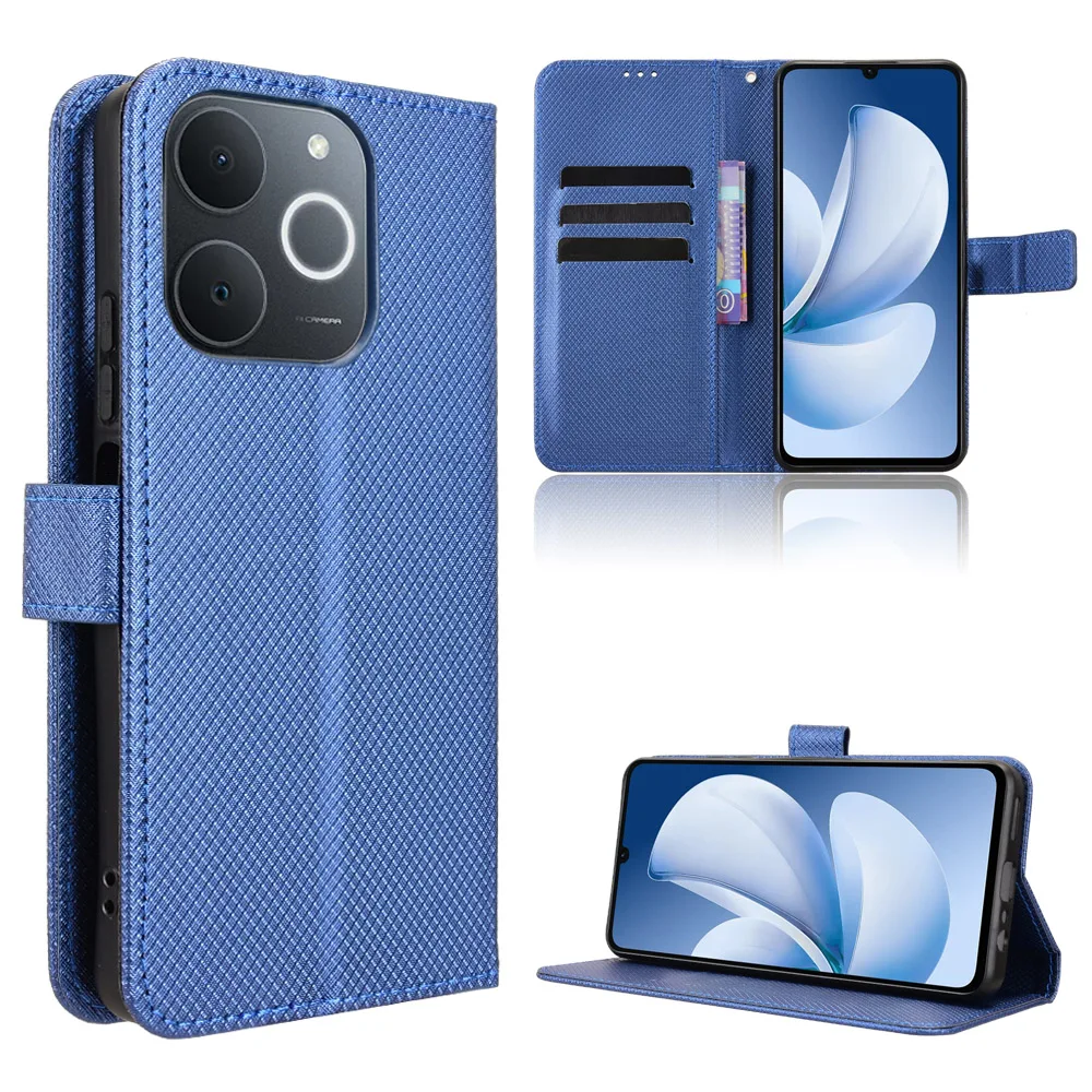 

Leather Case Protect Cover For OPPO Realme Narzo 80 Lite Flip Stand Cover For Realme Narzo80 Lite Wallet Card Stand Phone Coque