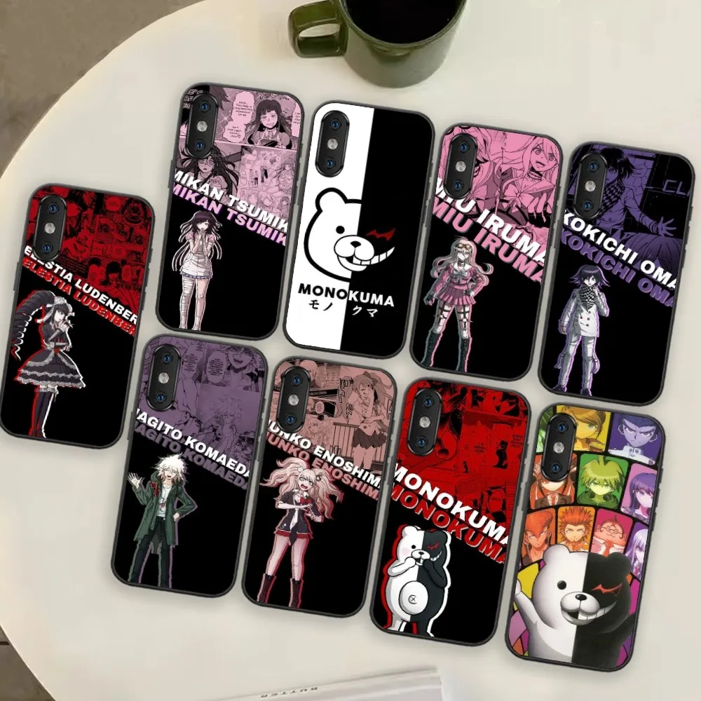 Danganronpa  game Phone Case For Xiaomi Redmi K40 pro 12S ULTRA pro 5G black cover