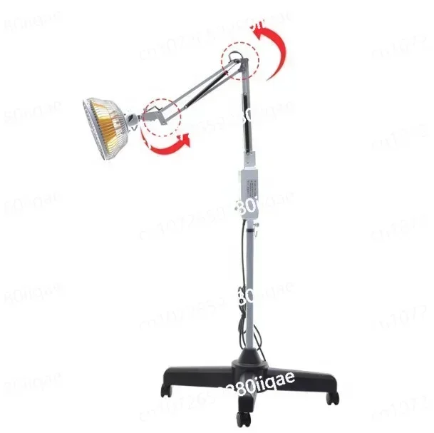 Mineral heat lamp single head floor type acupuncture and moxibustion TDP lamp