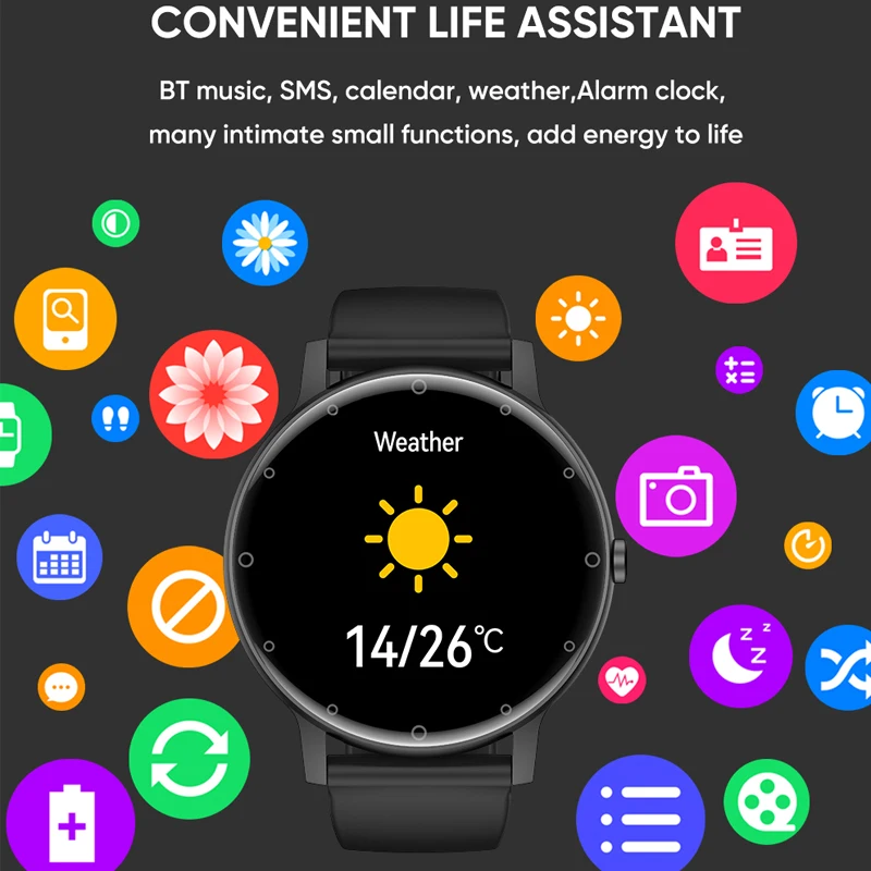 2025 neue Smart Uhr Männer Frauen Mode Uhr Mehrere UI Sport Modi Bluetooth Anruf Armbanduhr 100 + DIY Uhr Gesichter smartwatch