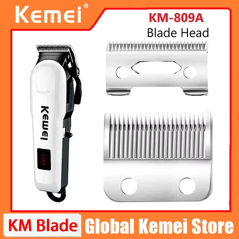 

KEMEI KM-809A Professional Hair Clippers cutting machine Blade For Kemei hair clipper accessories Replacement Blade Head