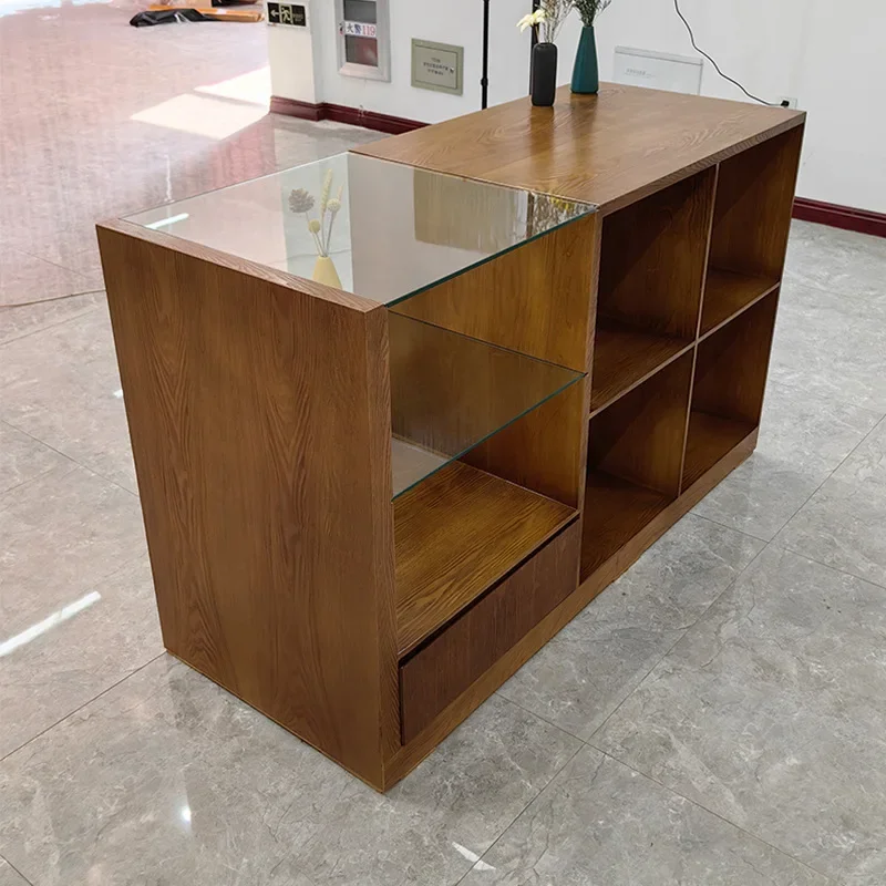 K Clothing store cashier Nakajima display table, locker, paint decoration ornament booth