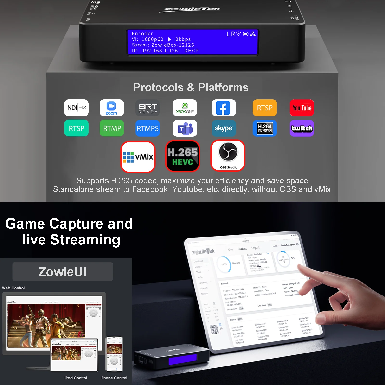 Grabador de vídeo HDMI 4K: DVR de captura HDMI con códec H.265/H.264, grabación de 4K a 30fps, paso y reproducción en TV, no requiere PC