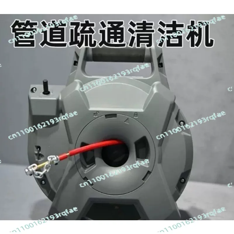 For Grease Clogged Pipes Anti-Tangle Cable Free Shipp Commercial Electric Drain Cleaner Flexible Shaft Sewer Snake Machine