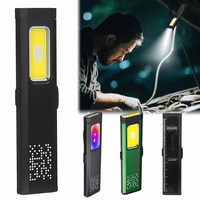 Powerful LED Hat Clip Flashlight USB-C Rechargeable 1000LM Portable Mini Torch Light Pocket Lantern Flood Work Light With Magnet