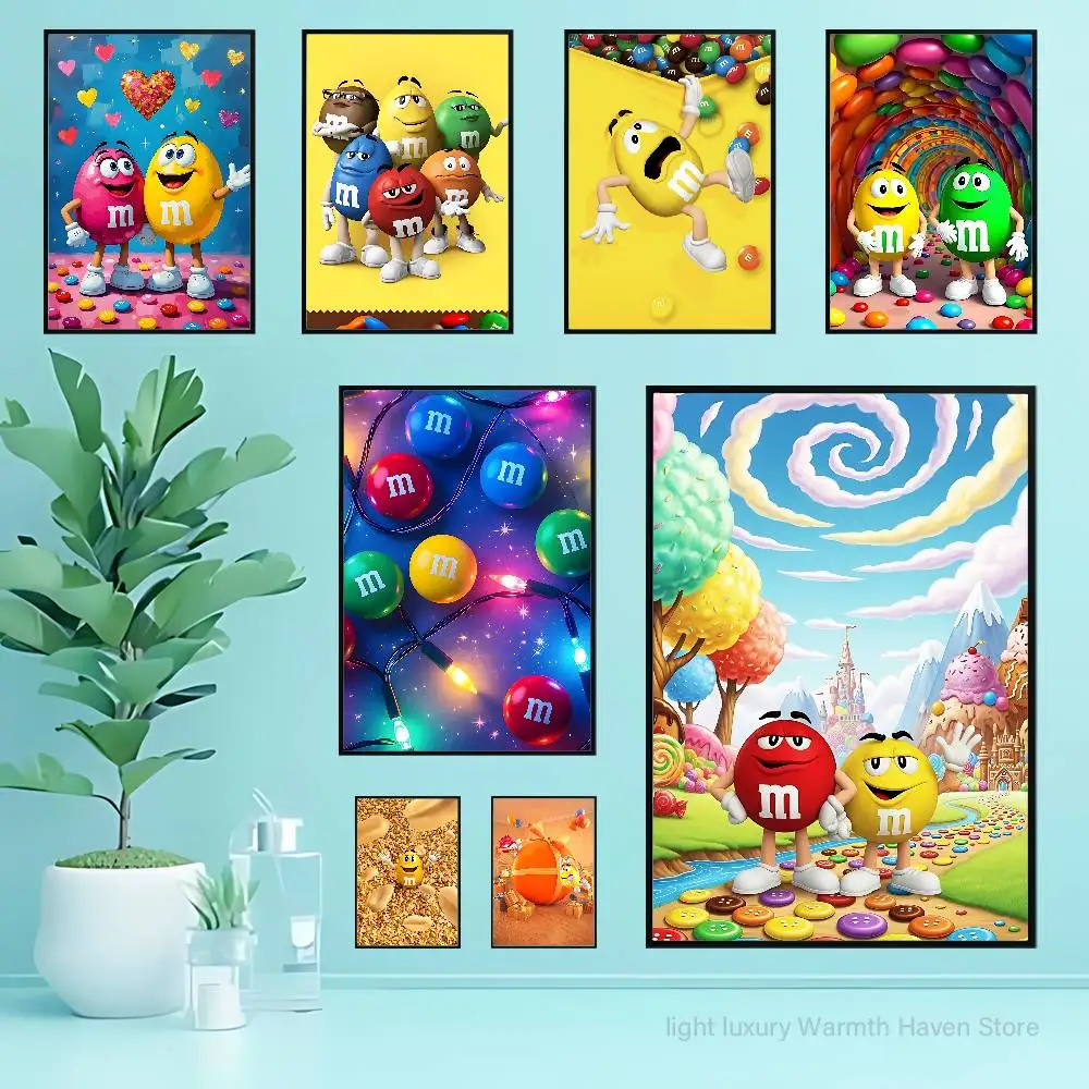 

M-M-Ms-S C-Chocolates-S Club Bar Paper Vintage Poster Wall Art Painting Bedroom Study Stickers