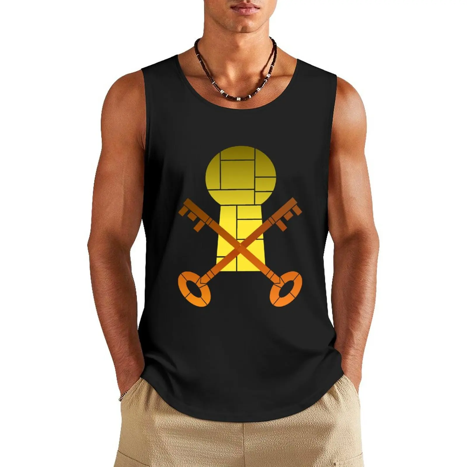 

Keeper Sigil Thief The Dark Project Tank Top men clothing Man clothes for gym