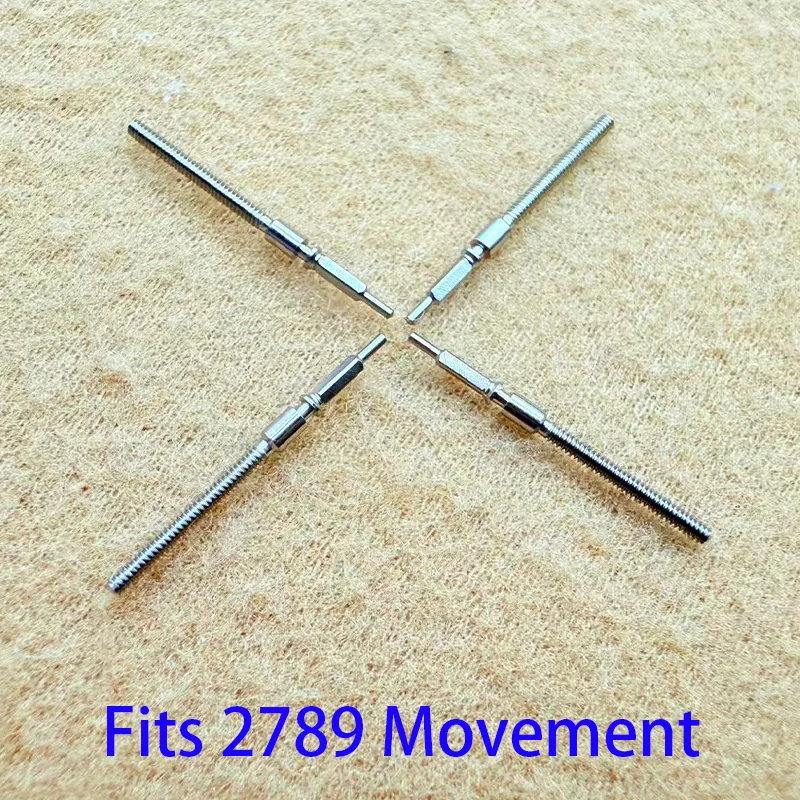 2789 Steel Crown Parts Crown Watch Steel Stem Kit Fit 2789 Movement Stem Watch Accessories Movement parts Replacement