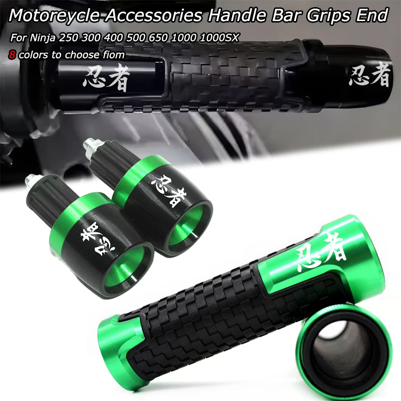

Мотоциклетные ручки, торцевая крышка для Ninja 250 300 400 500 650 1000 1000SX Ninja 650