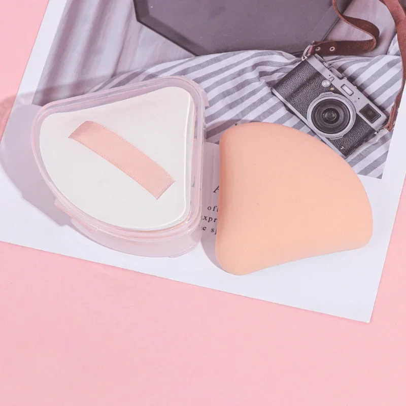 Heallor Super Soft Cloud Puff with Box Round Square Makeup Sponge Puff Dry Wet Dual Use Liquid Foundation Powder Cosmetics Makeu