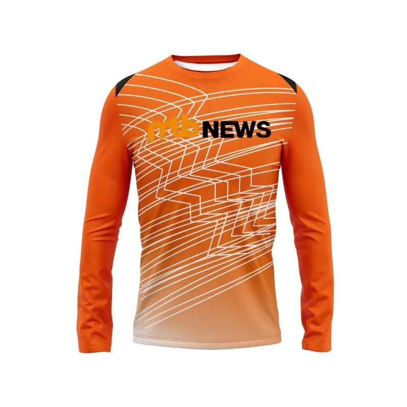 

2026 Fashion Sports Cycling Long Sleeve, Racing Racing Printed Long Sleeve Sportswear, Off Road Sunscreen Cycling Clothing
