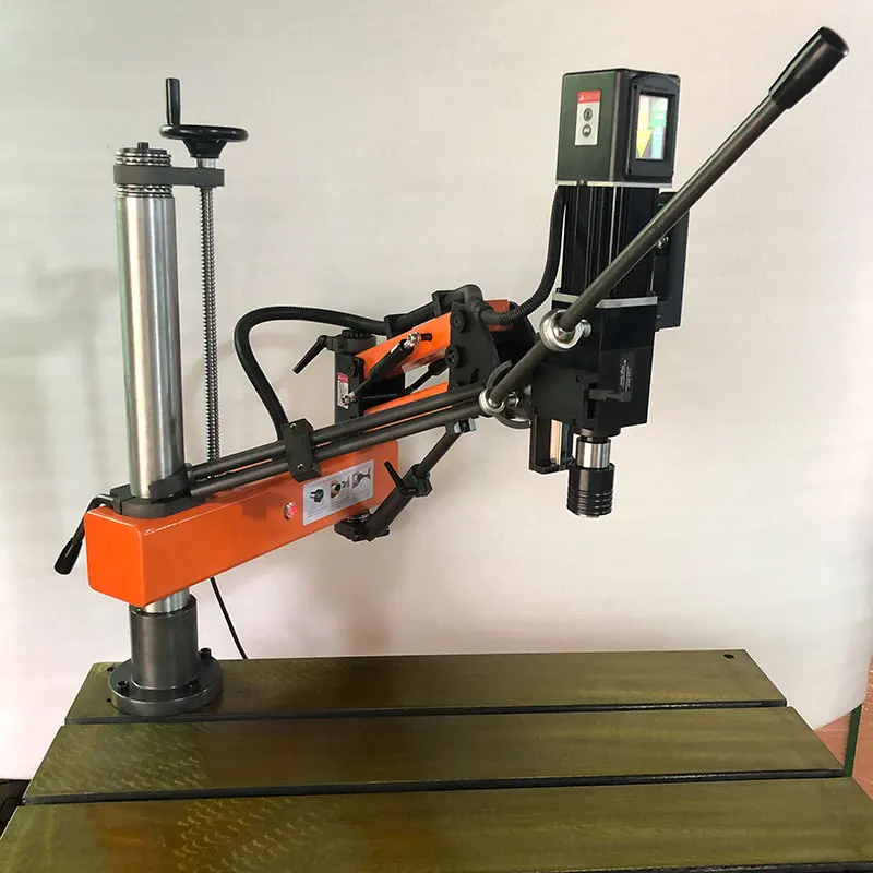 

DT2016 Automatic Servo Motor Vertical Drilling Threading M3-M20 Tapping Machine Electric Tapping Arm Machine