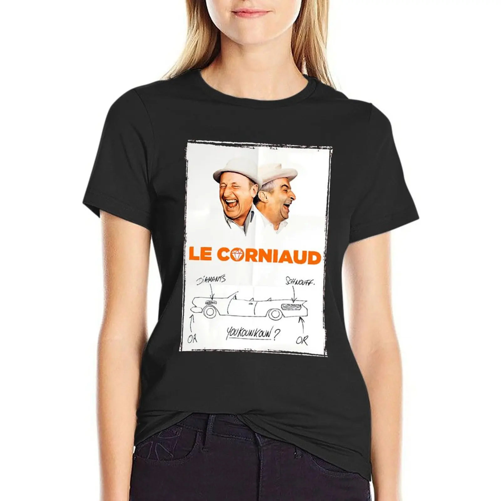 

Lover Gift Le Corniaud Design Awesome For Music Fan Photographic T-Shirt sweat heavyweights funny white t shirts for Women