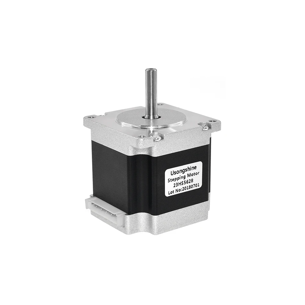 Nema23 23HS5628 motore passo-passo Nema 23 a 4 derivazioni 57 165 oz-in 56mm 2.8A 6.35mm/8mm taglio al Plasma in schiuma di macinazione Laser CNC
