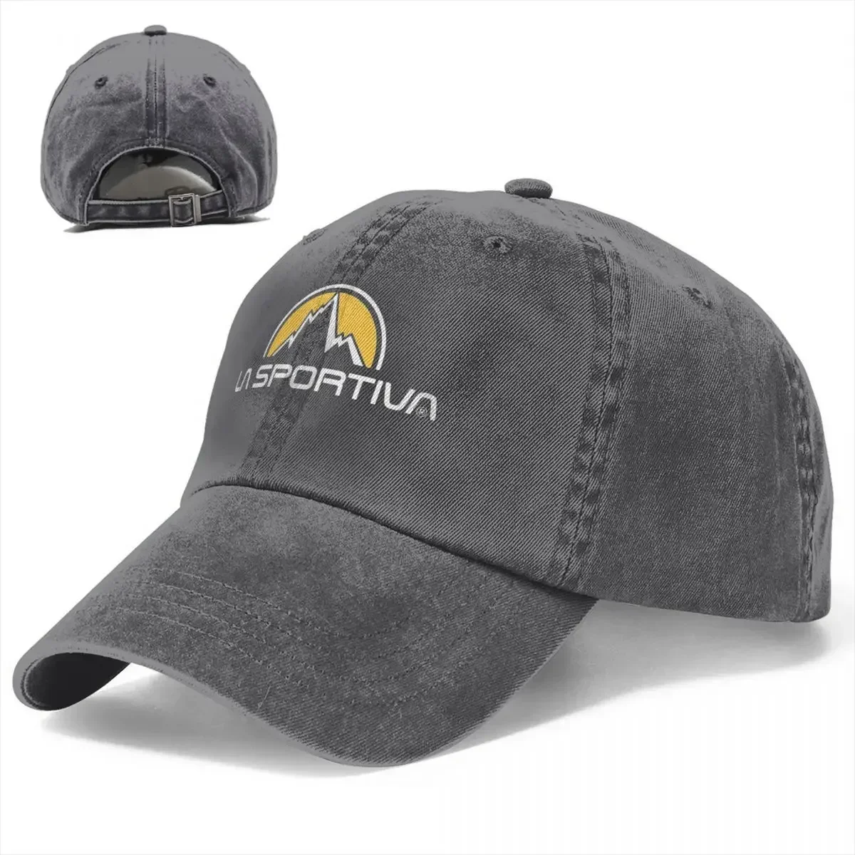 Vintage La Sportiva Climbing Logo Baseball Caps for Men Women Distressed Denim Snapback Hat Hiking Outdoor Activities Caps Hat